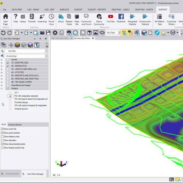 Trimble Businees Center para Topografía 1