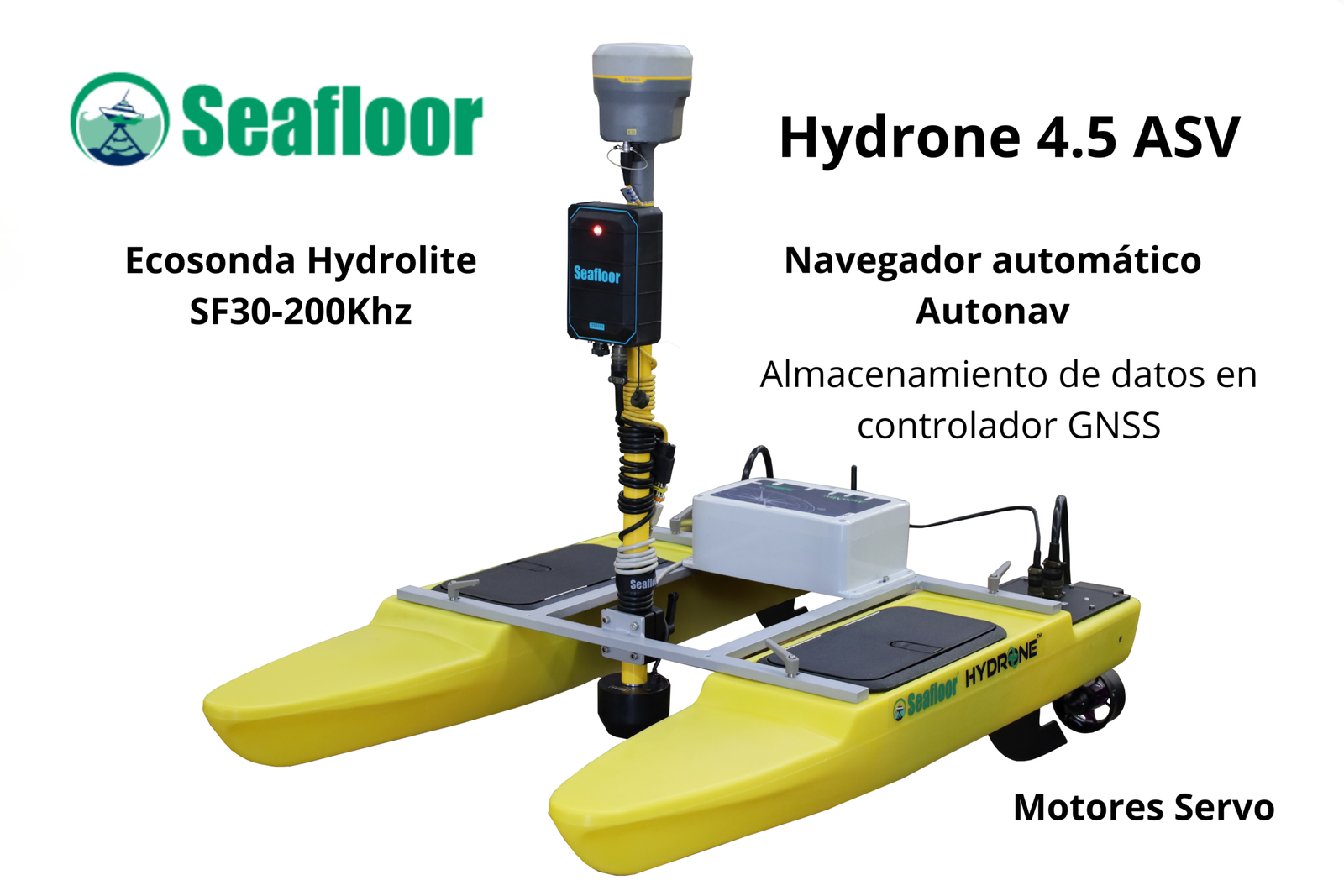 Hydrone ASV 4.5 Seafloor